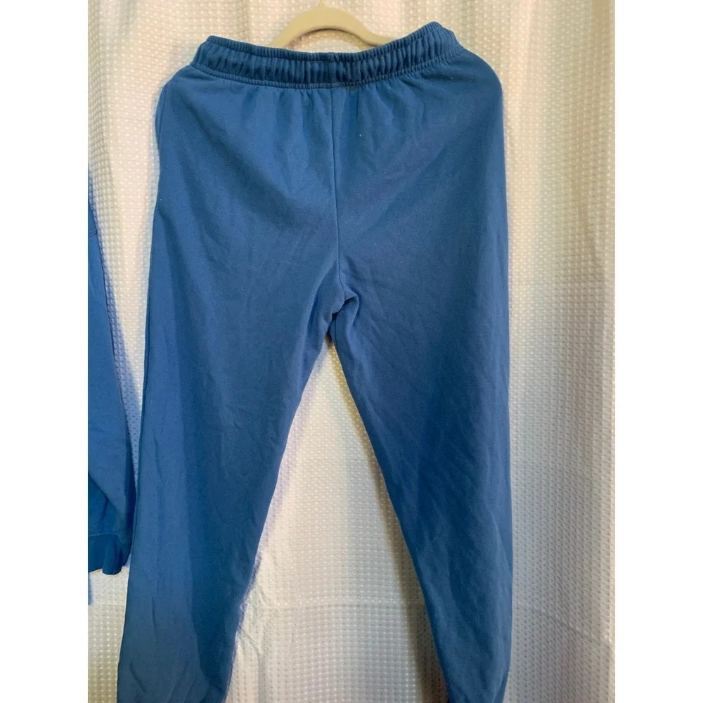 Disney Lilo & Stitch Blue‎ Sweatshirt and Joggers Lounge Set Womens Medium